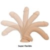 COCK MILLER - DILDO REALISTIC SILICONE DENSITY ARTICULABLE FLESH 19.5 CM